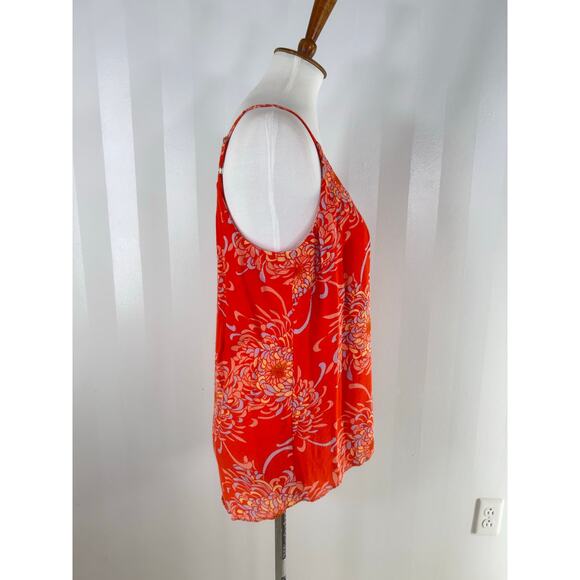 CABI Multicolor Floral Print Sleeveless Top - Picture 2 of 10